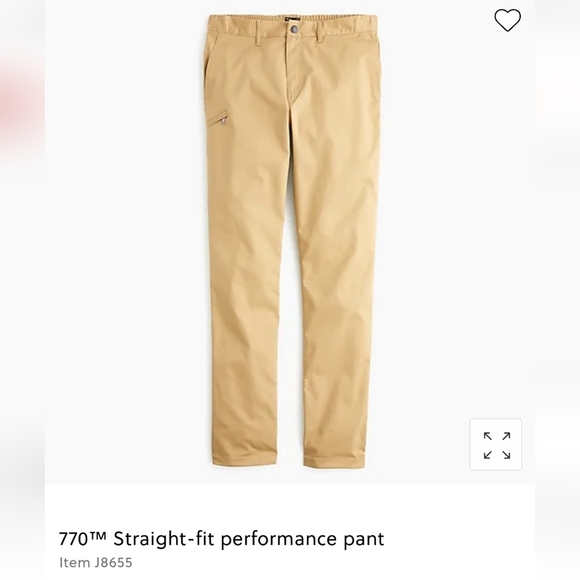 J. CREW men's 770™ Straight-fit performance pant - Picture 2 of 16